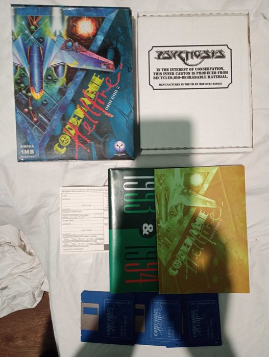 Codename Hellfire Amiga Big Box Eng