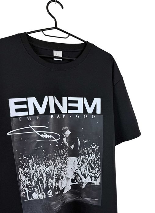 Eminem print hip hop t-shirt, rozmiar XL, stan bardzo dobry