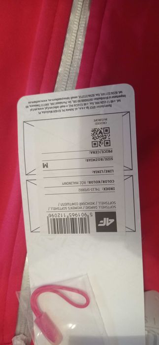 Nowa kurtka 4F M ( S ?) Softshell nowy jesienna membrana 5000 damska