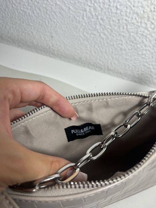 Mala Pull&Bear Cinzenta c/corrente