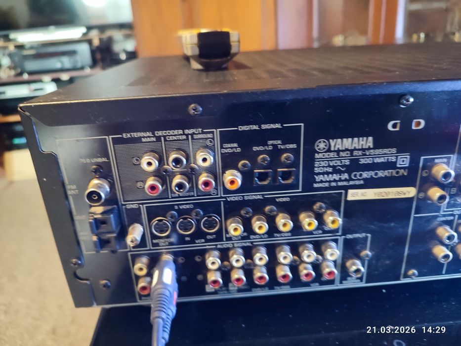 Ресивер Yamaha  RX-V595RDS читать описание.