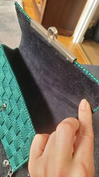 Elegancka torebka handmade na kanwie