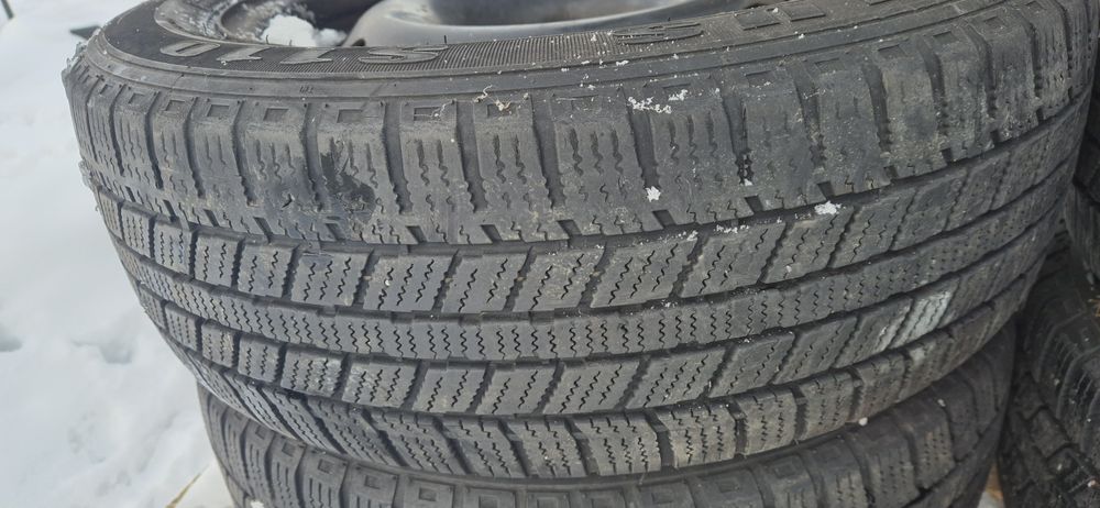 Koła felgi stalowe komplet 4x108 opony zimowe Rotalla 195/55/16