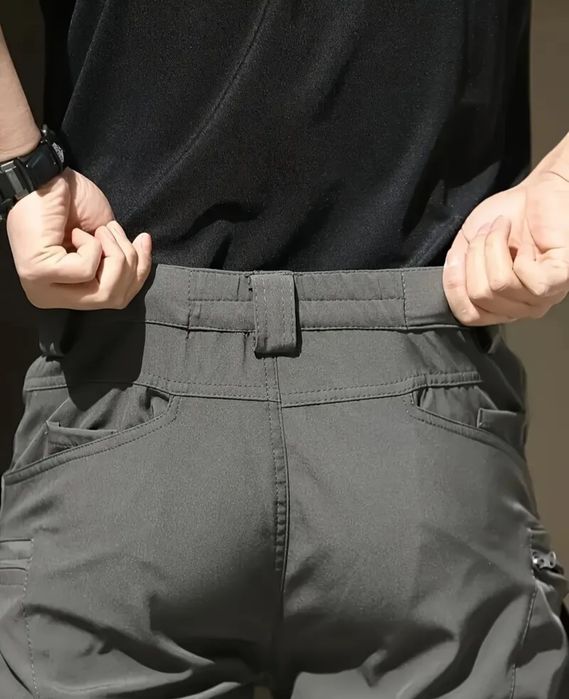 Męskie spodnie z kieszeniami