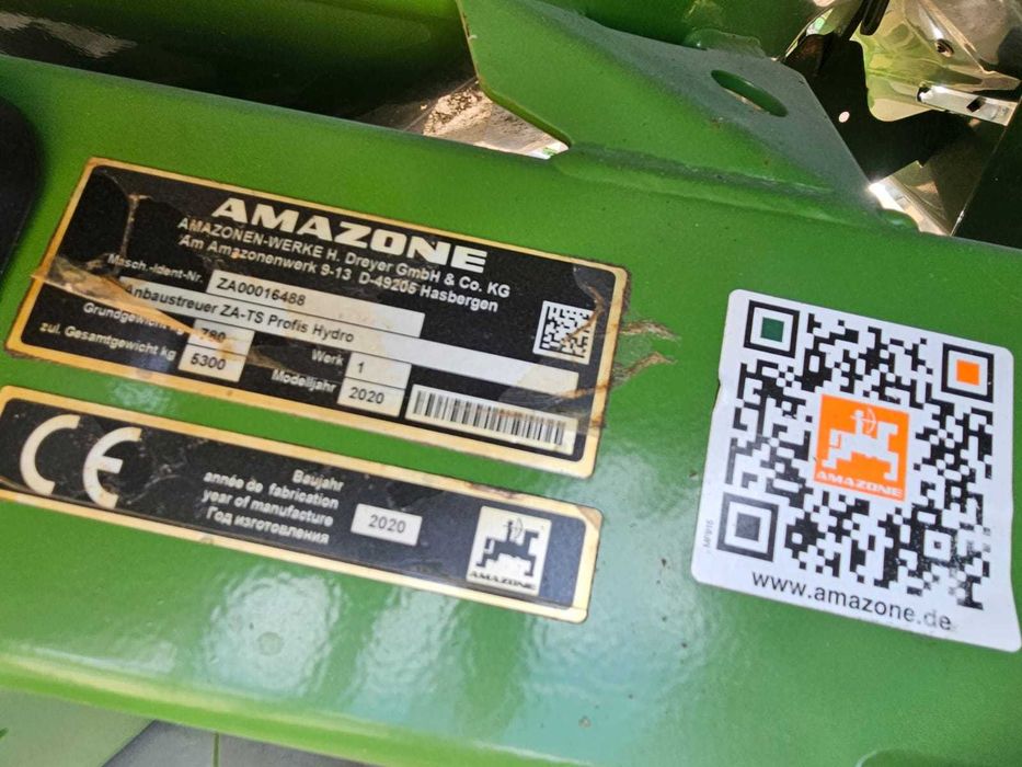 Rozsiewacz AMAZONE ZA-TS 4200 Profis Hydro , rok prod. 2020