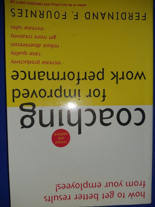 Livro Coaching Work Performance
