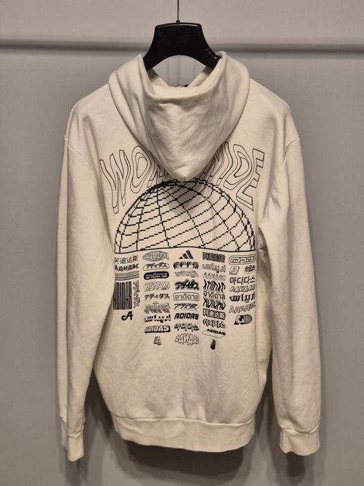 Adidas bluza biała M