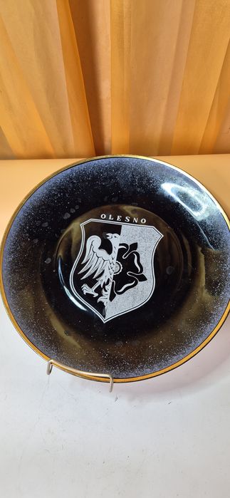 Okolicznościowy talerz patera Olesno T26