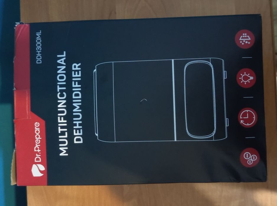 Wielofunkcyjny osuszacz powietrza Dr.Prepare DDH300ML