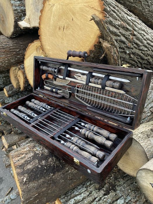 Набір шампурів — ідеальний подарунок для чоловіка ДР