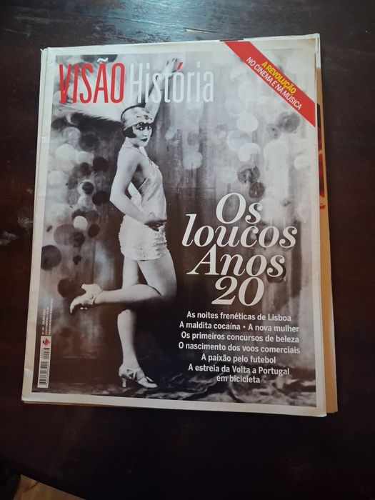 Lote 6 revistas Visão História