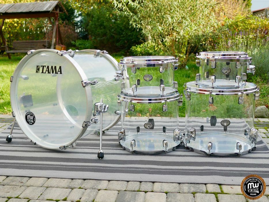 ‼️ Perkusja Tama Silverstar Mirage Akryl 22", 10" 12", 14", 16" ‼️