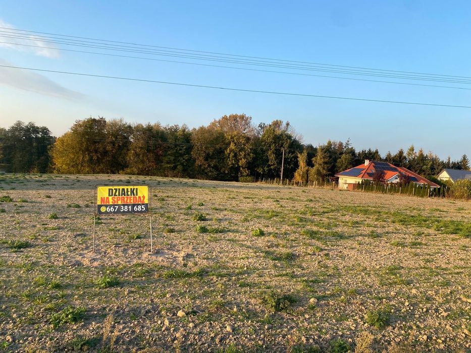 Działki budowlane przy lesie  w Turowie