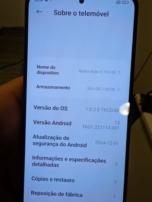 xiaomi redmi note 11 pro 5G - muito bom estado, bom preço