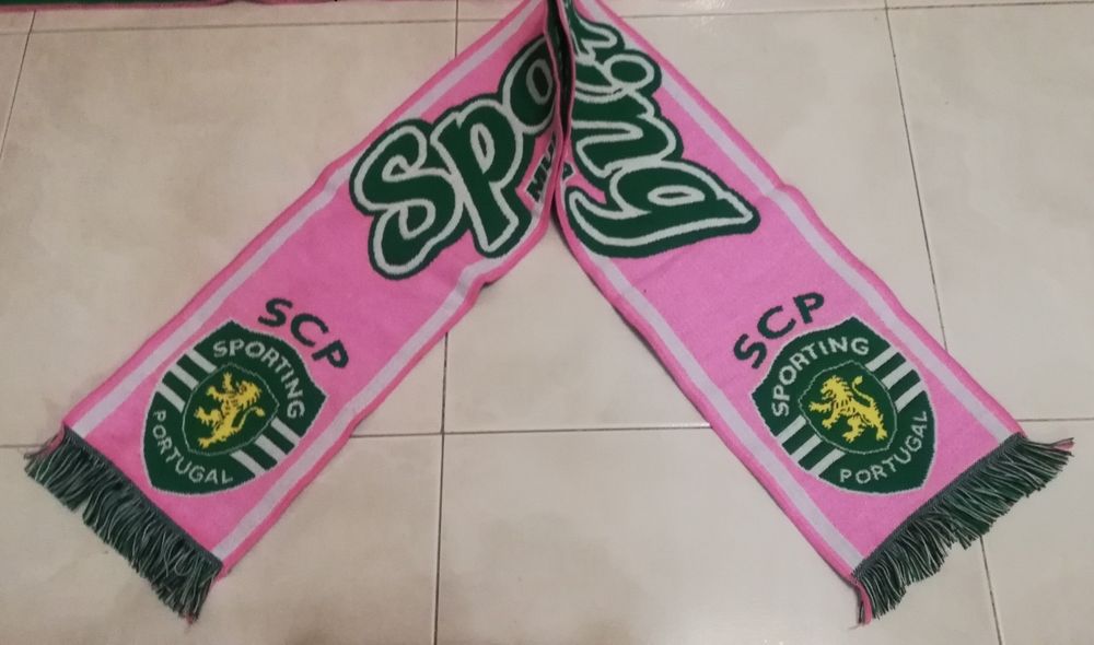 Cachecol do sporting Rosa Novo64552187021186121