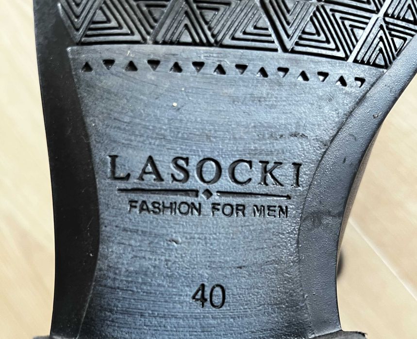 LASOCKI eleganckie półbuty męskie