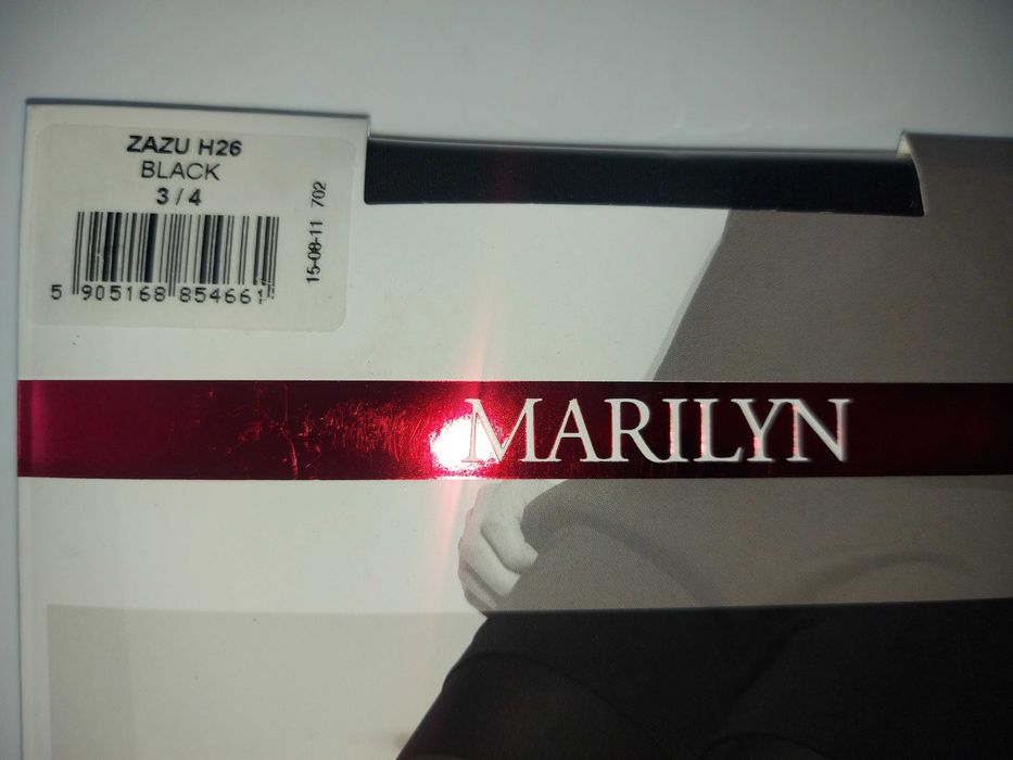 Rajstopy 3/4 Marilyn Czarne Nietuzinkowe