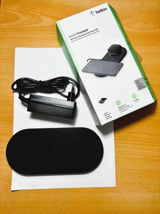 Belkin wireless charging dual pads 15w
