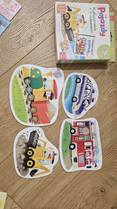 Zestaw: puzzle dla maluchów