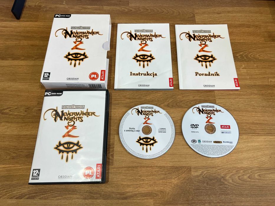 Neverwinter Nights 2 (PC PL 2006) karton premierowe kompletne wydanie
