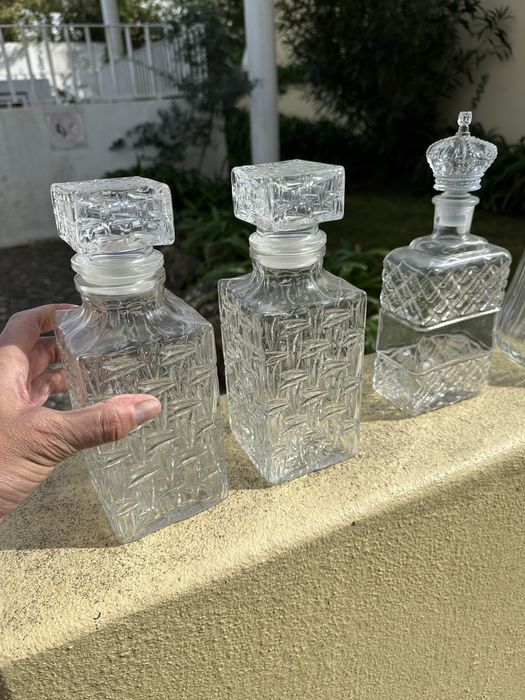 Jarros, frascos e decanters