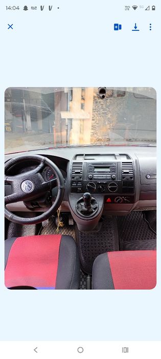 VW  T5. 6 osobowy paka