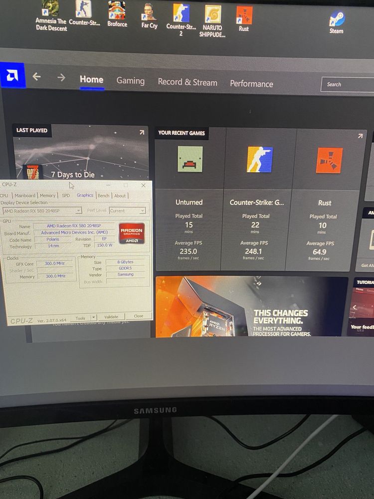 Rx 580 (2048 sp) 8gb DDR5: 2 100 грн. - Настільні комп'ютери Львів на Olx