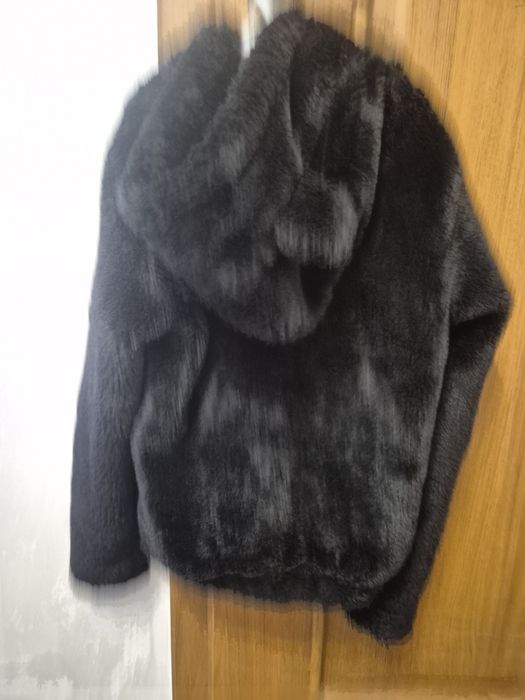 Futro kurtka miś h&m 146/152 stan bdb