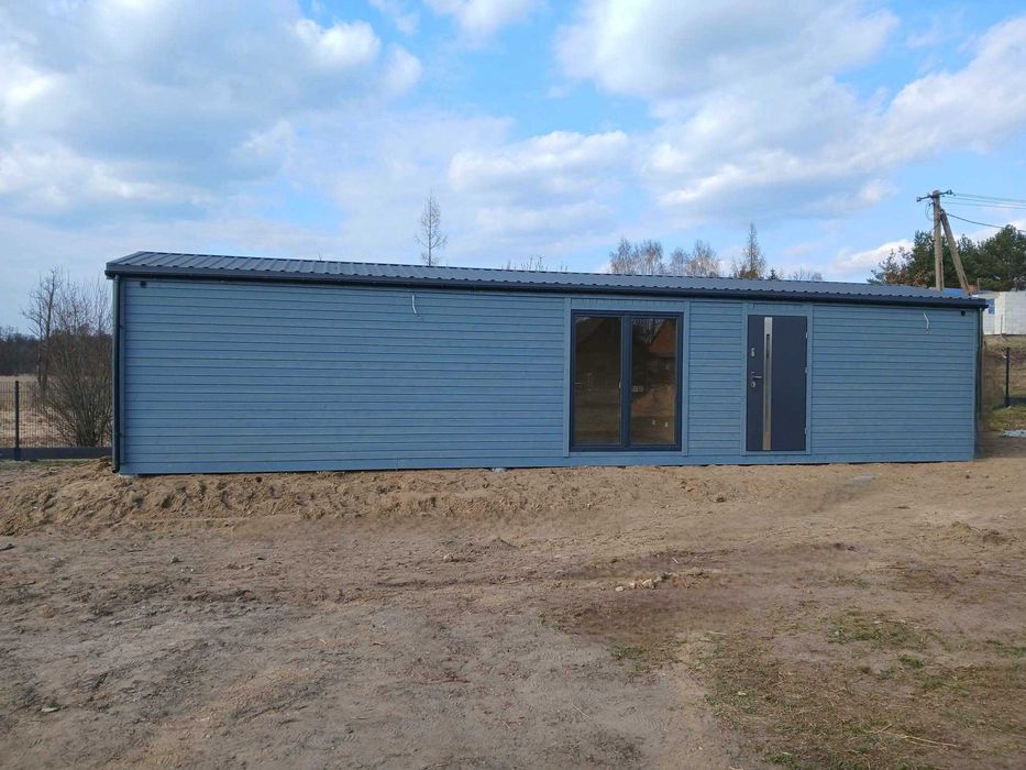 Domek drewniany modułowy całoroczny 13mx4m