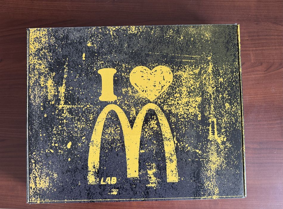 Bluza McDonalds x Relab czarna kangurka XS