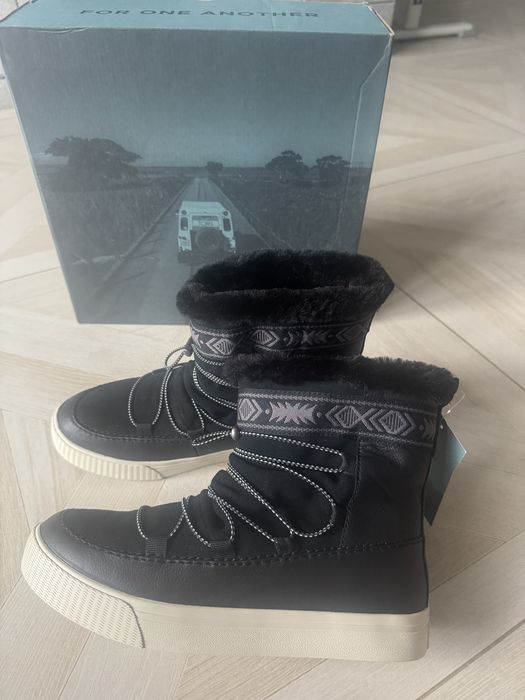Зимові шкіряні водонепроникні Toms