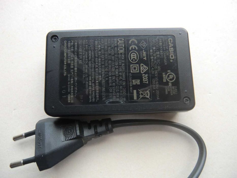 Carregador original Casio Exilim model BC-90L;ler anuncio