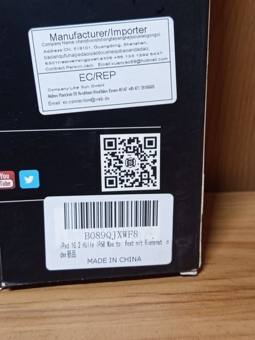 Wodoodporne etui do tabletów iPada 10.2 cala (7., 8. i 9. generacji