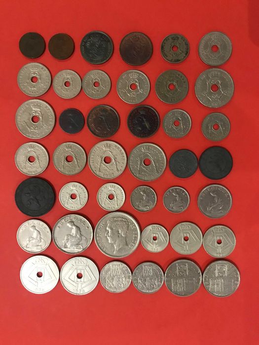 Обігові монети Франції та Бельгії, обігові монети міста Гент 1915 р.