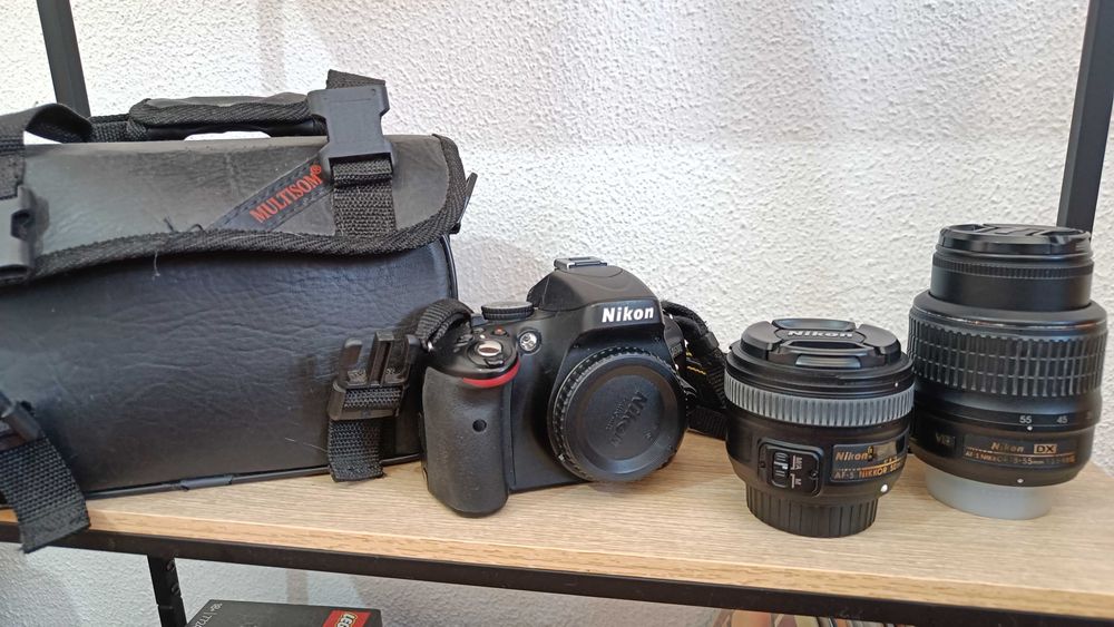 Nikon D5100 + 2 Lentes + Extras | ótimo estado