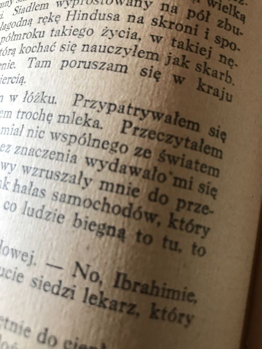 Pamiętnik lekarza opowieść El Hakim wydana w 1947 z dedykacją z 1948