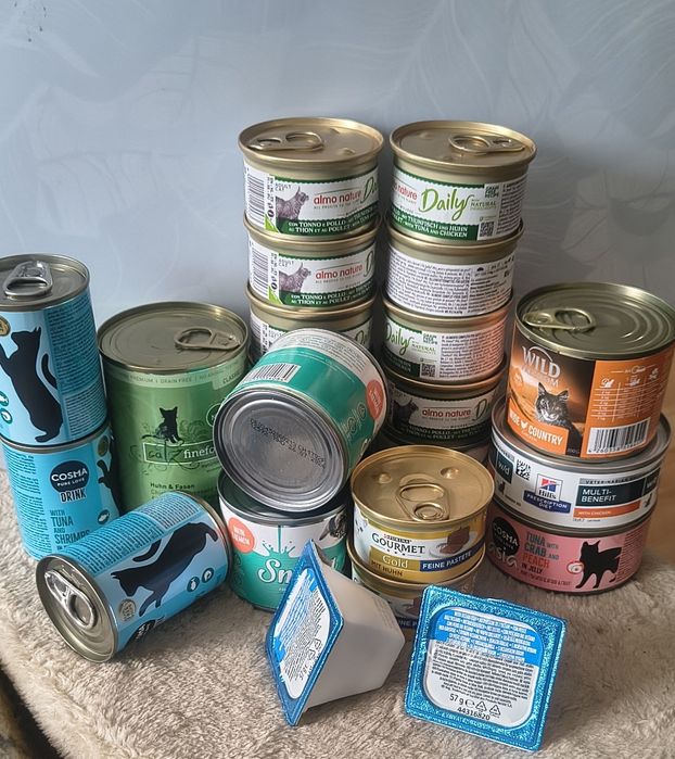 Mokra karma dla kota