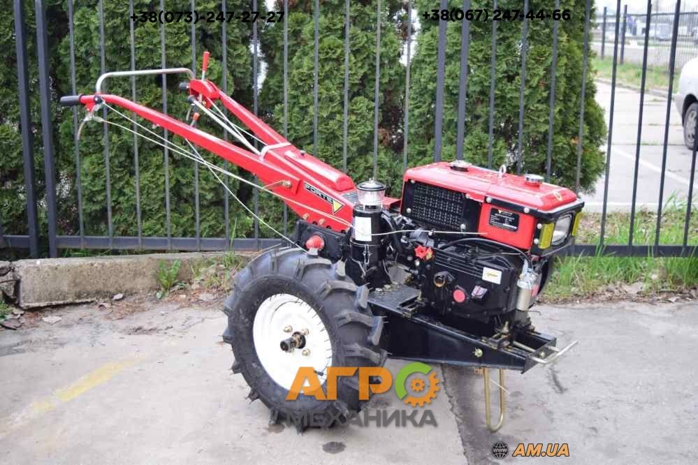 Мотоблок Forte МД-81 LUX (8 к.с. дизель)! Фреза+LED фара!