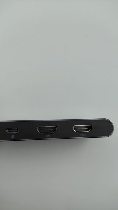 NOVOO USB C HUB podwójny adapter  6W1 HDMI 4K KONCENTRATOR 980