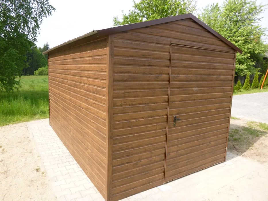 PREMIUM garaż 3x4, na działkę, domek, schowek na narzędzia