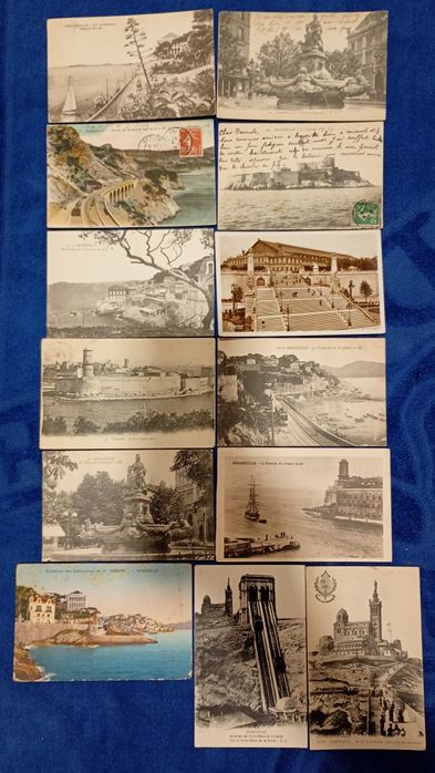 Marseille,13 szt.poczkuwek