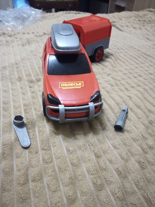 Детский конструктор трактор машина