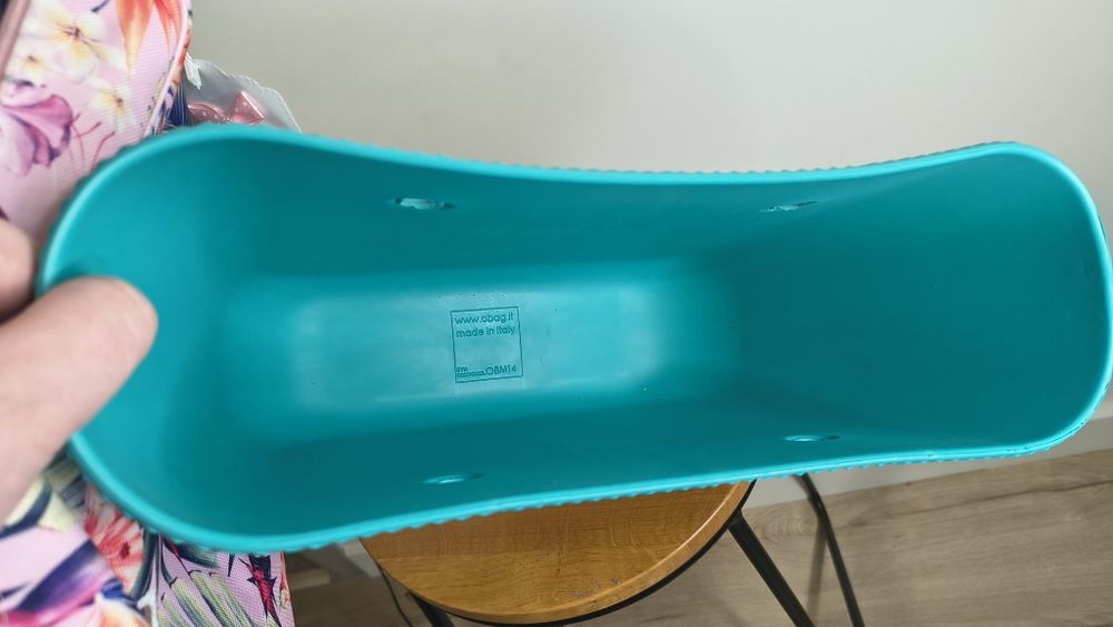 Obag mini aqua jodełka