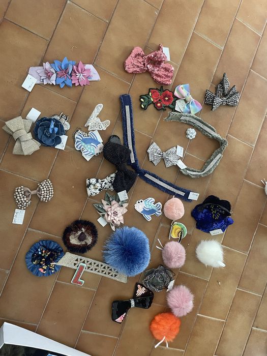 Lote de Aplicações e Acessórios para Costura e DIY