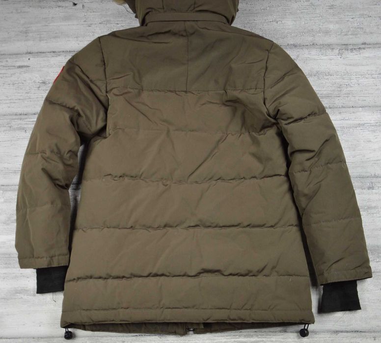 Canada Goose damska kurtka puchowa parka z futrem zimowa gruba - S