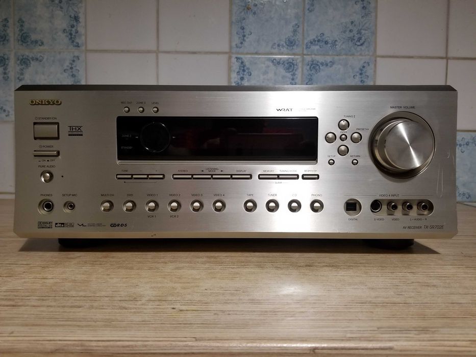 Топовый ресивер Onkyo TX-SR702E THX Select / 7x100Вт  (FTC)/  S/N 106дБ / 0.008%THD /  10Гц-100кГц