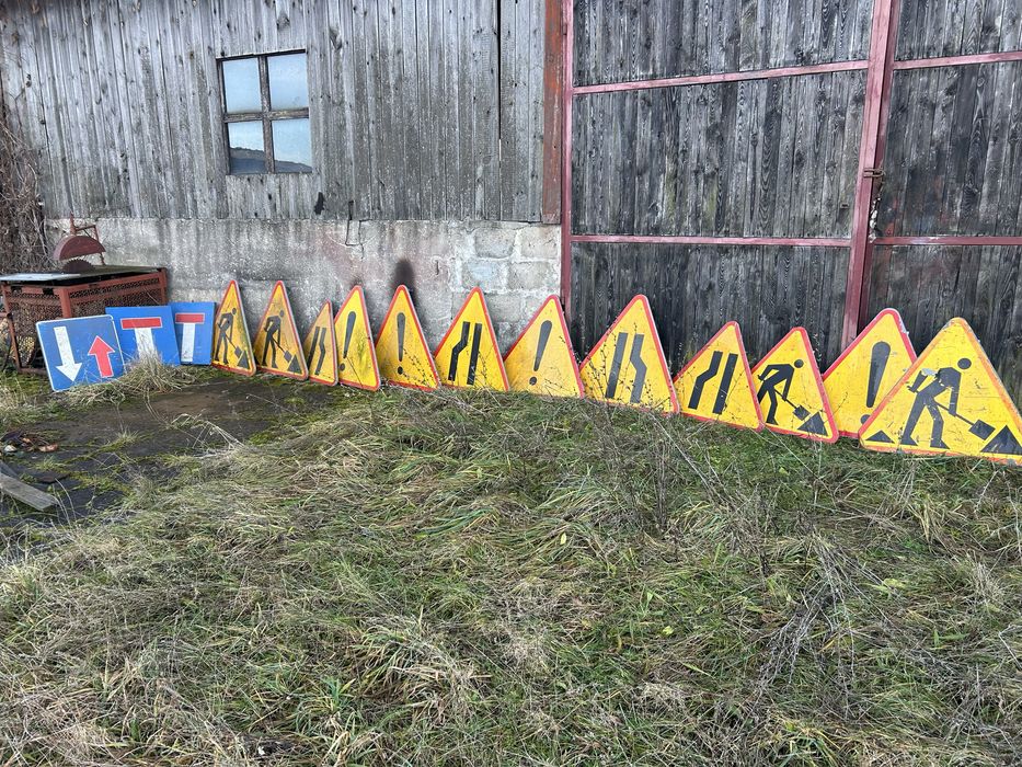 Znaki drogowe - używane