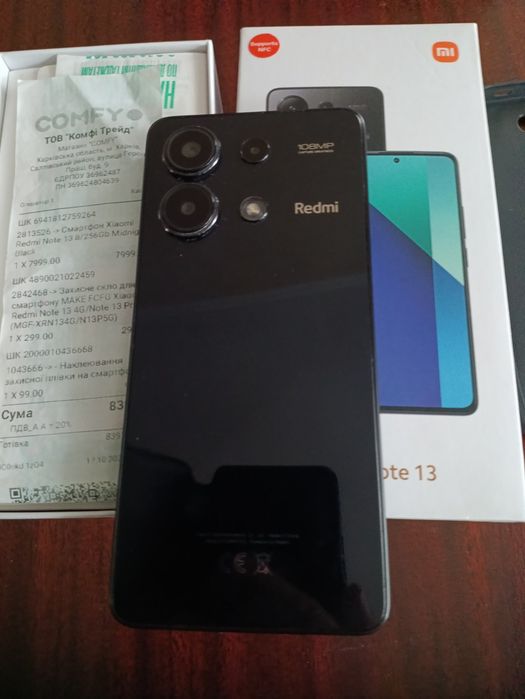 Xiaomi Redmi Note 13  8/256 Midnight Black