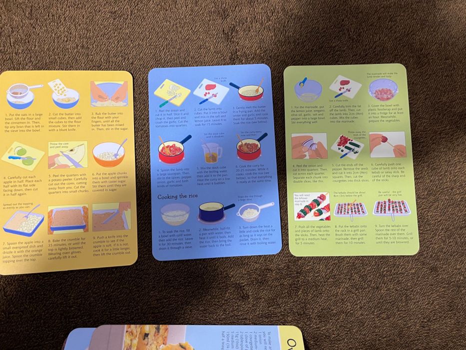 30 Healthy things to Cook and Eat (Usborne recipe cards)