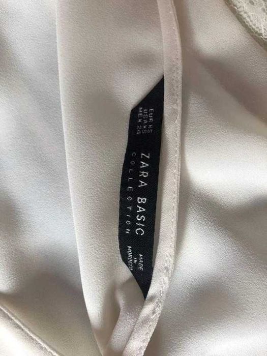 Blusa Zara XS Creme